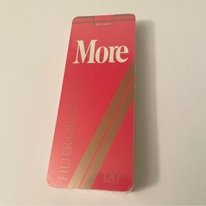 Vintage More 120s Cigarette Promotional Playing Cards Deck Made in Hong Kong